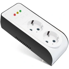 محافظ ولتاژ دو خانه ارت دار آنالوگ پارت الکتریک 2834