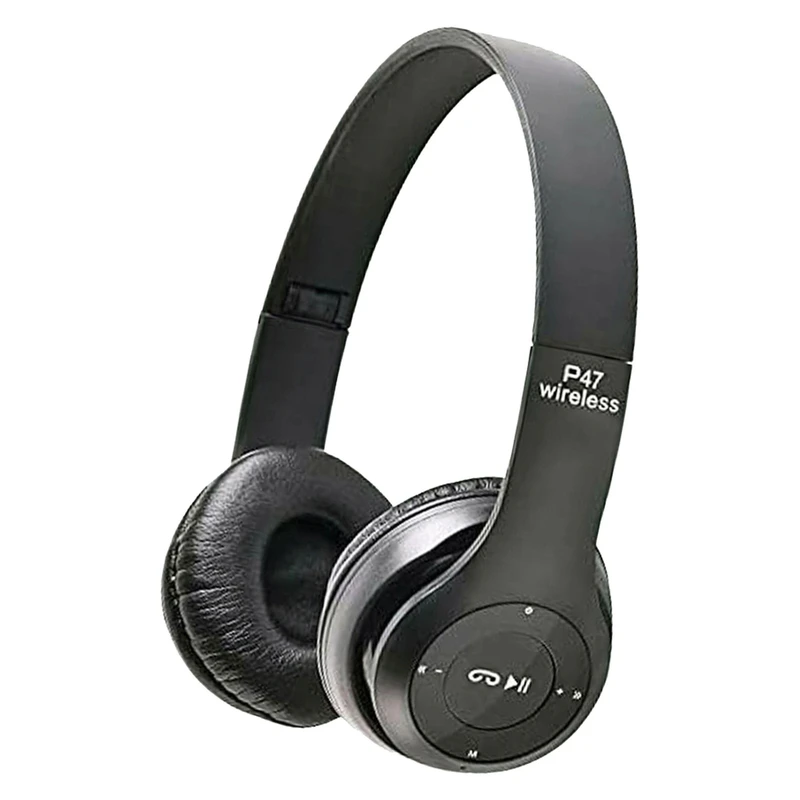 هدفون بلوتوثی P47 رنگ مشکی