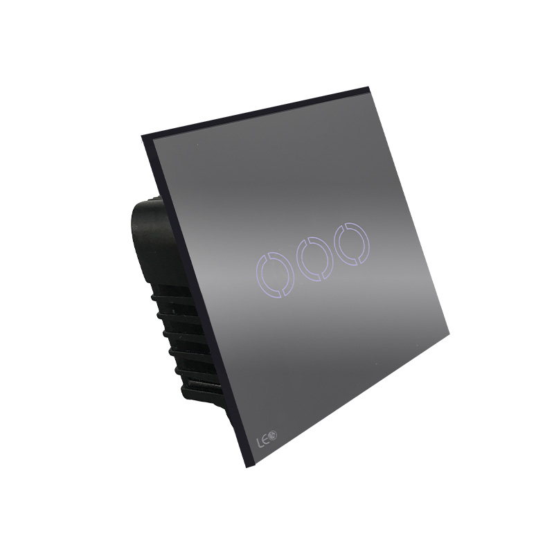 کلید دو پل سیلور هوشمند بی سیم LS-MWL-G02-B