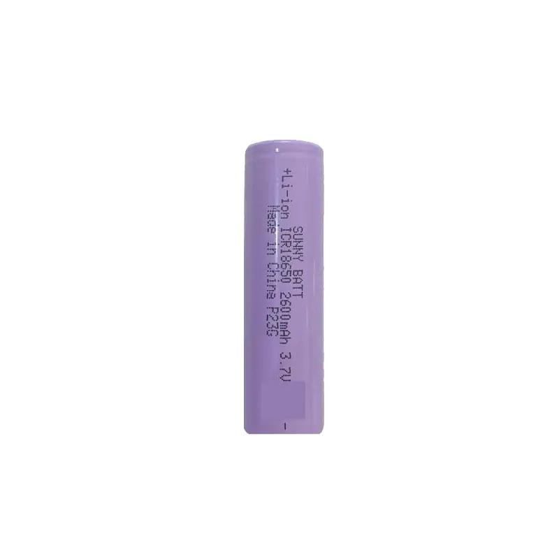 باتری لیتیوم یون سانی قابل شارژ 18650 ظرفیت 2600ma تخلیه 3c
