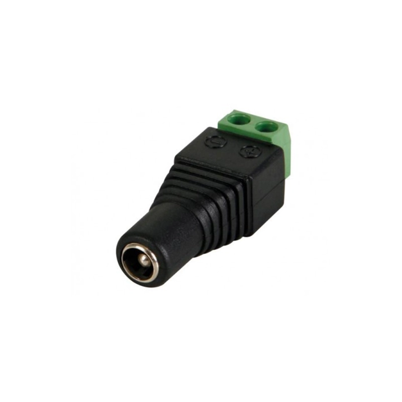 جک آداپتور مادگی ترمینال دار پیچی 2.1mm