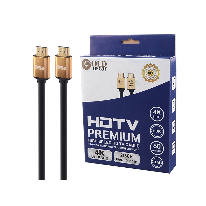 کابل GOLD OSCAR HDMI V2.0 4K 3M
