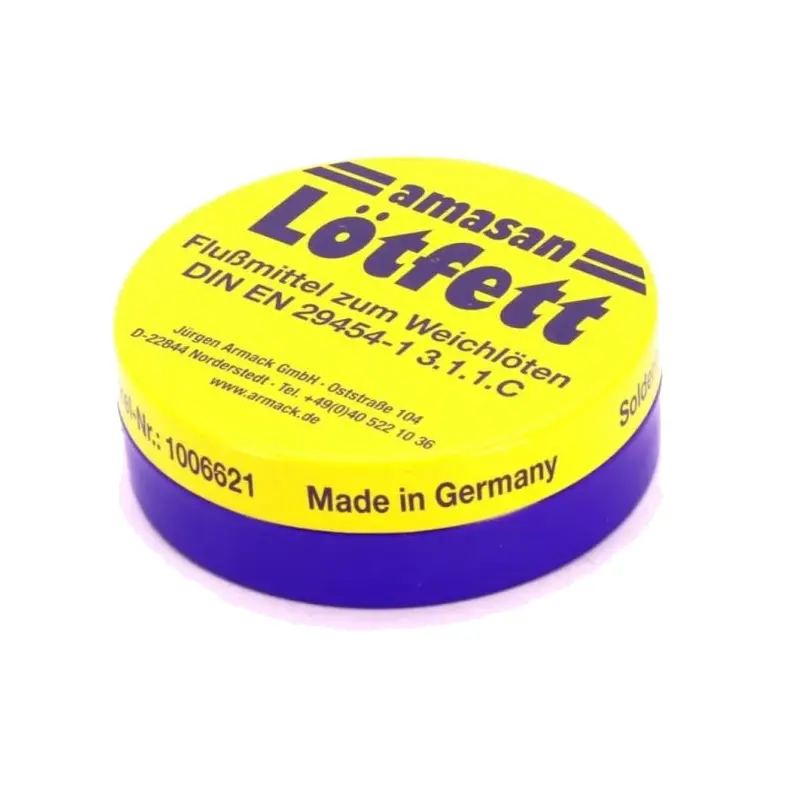 روغن لحیم آماسان لاتفت زرد 50 گرم  LOTFETT AMASAN