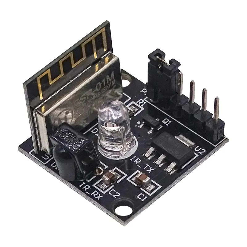 ماژول فرستنده گیرنده وای فای ESP-01M با سنسور IR