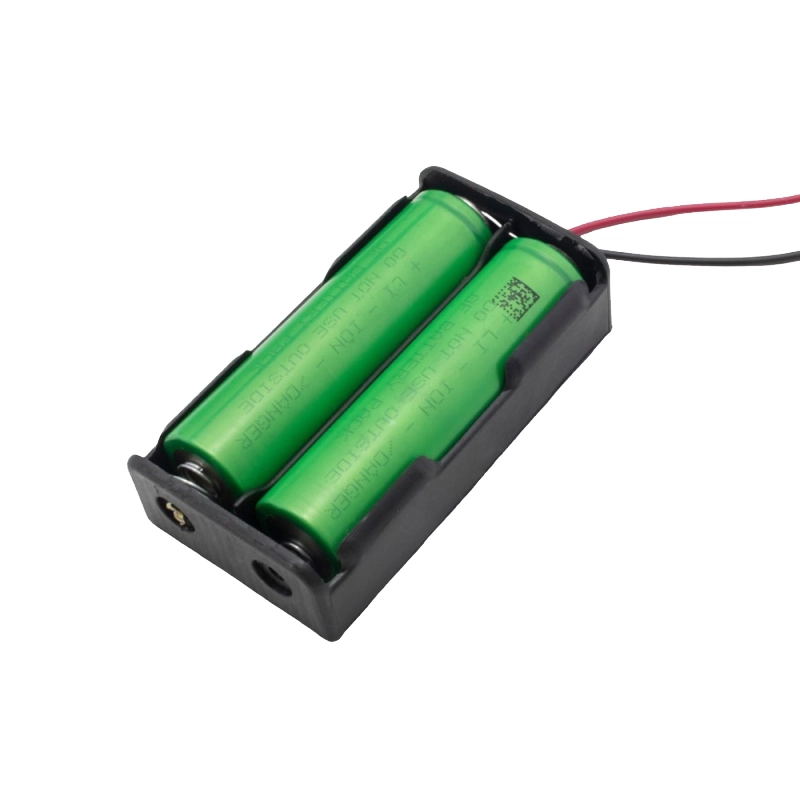 جاباتری دوبل باتری های لیتیوم یون 3.7V سایز 18650 با اتصال موازی
