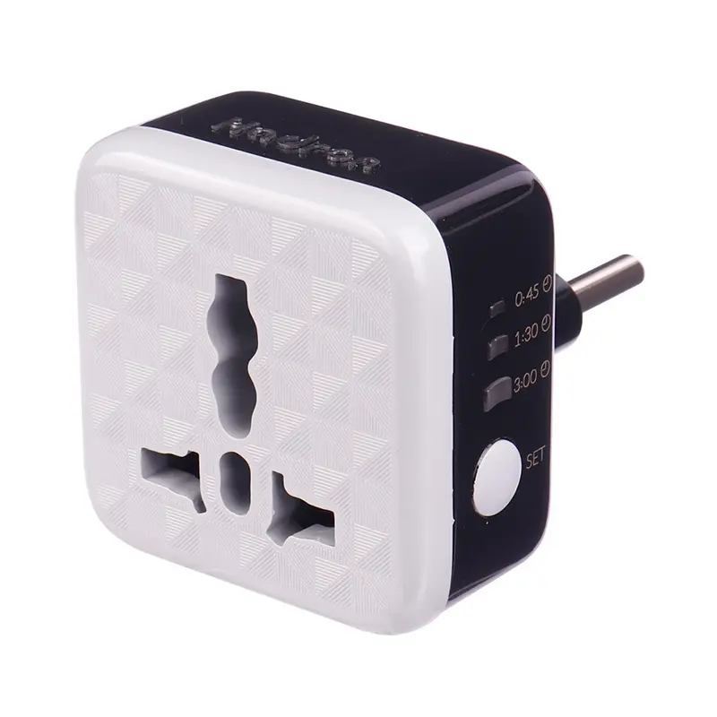 تبدیل برق 3 به 2 تایمردار هادرون P103 رنگ مشکی