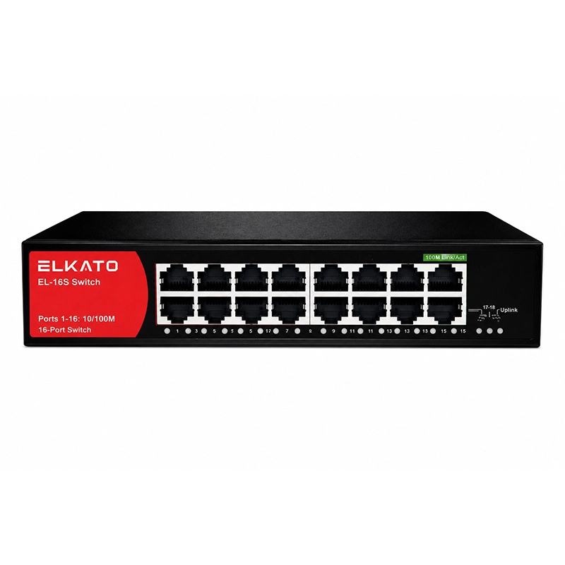 سوئیچ شبکه 16 پورت اترنت مدل EL-1SB1600BN