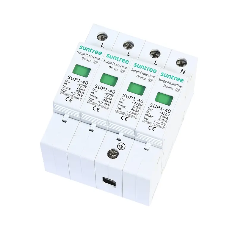 سرج ارستر Ac 420v سه فاز چهار پل برند سانتری Suntree کلاس C تایپ 2