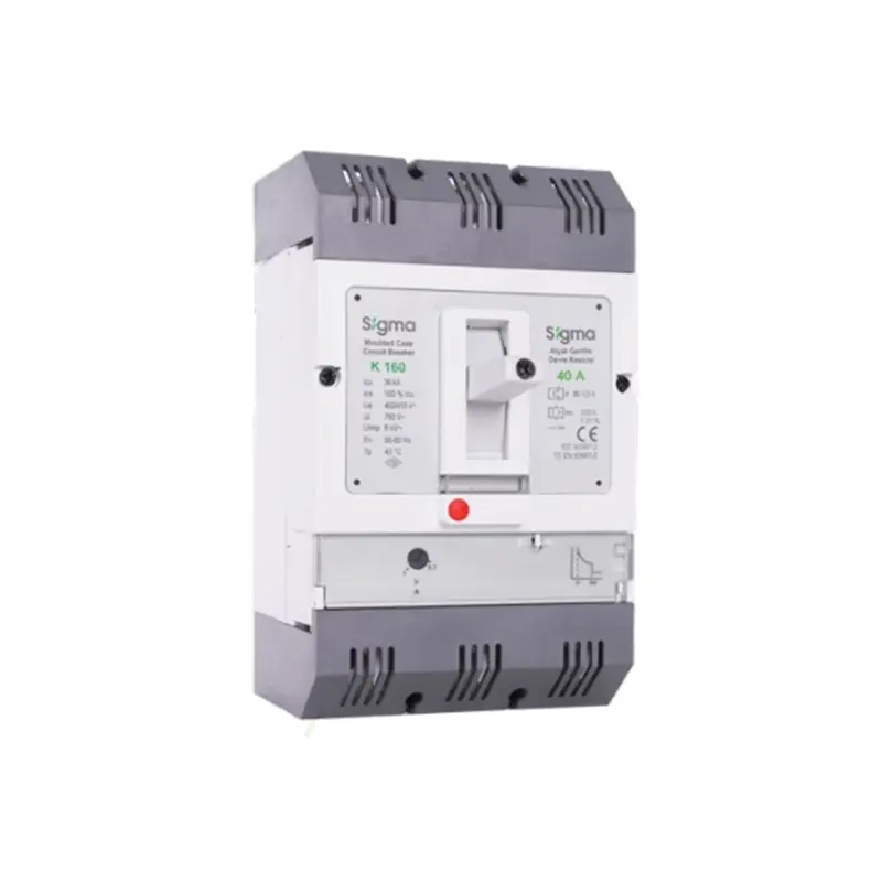 کلید اتوماتیک کمپکت MCCB قابل تنظیم سیگما 40 آمپر Sigma 3B160040
