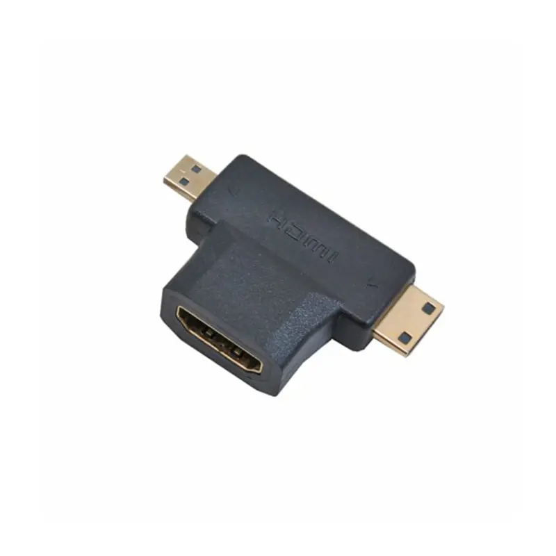 مبدل میکرو HDMI و مینی HDMI نری به HDMI مادگی