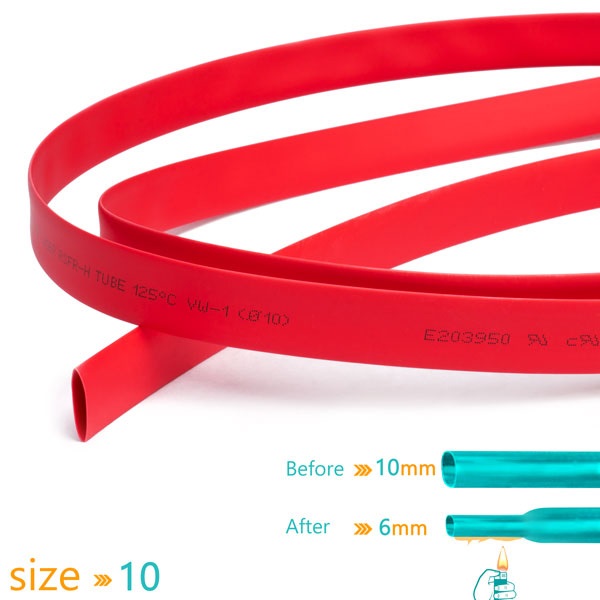 وارنیش حرارتی سایز 10 یک متری