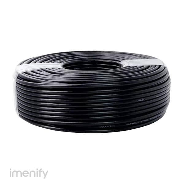 کابل کواکسیال RG59 مشکی EAGLE تمام مسی متری