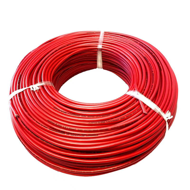 سیم قرمز افشان سایز 1.5
