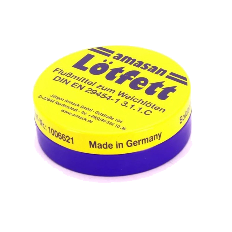 روغن لحیم آماسان لاتفت زرد 50 گرم  LOTFETT AMASAN