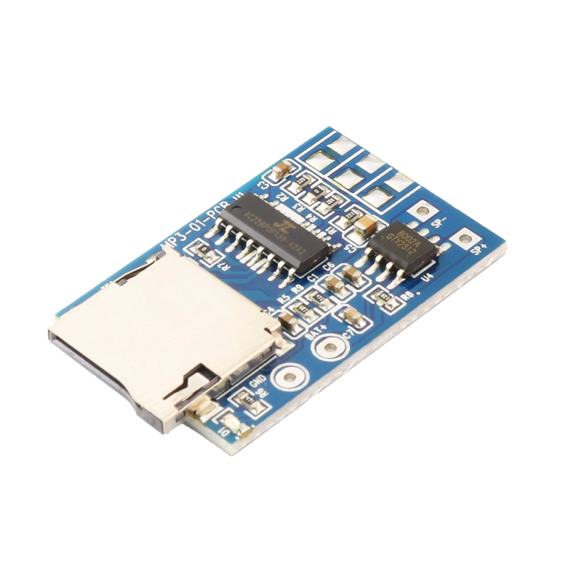 ماژول پخش فایل های صوتی MP3 و آمپلی فایر 2 وات مدل GPD2846A