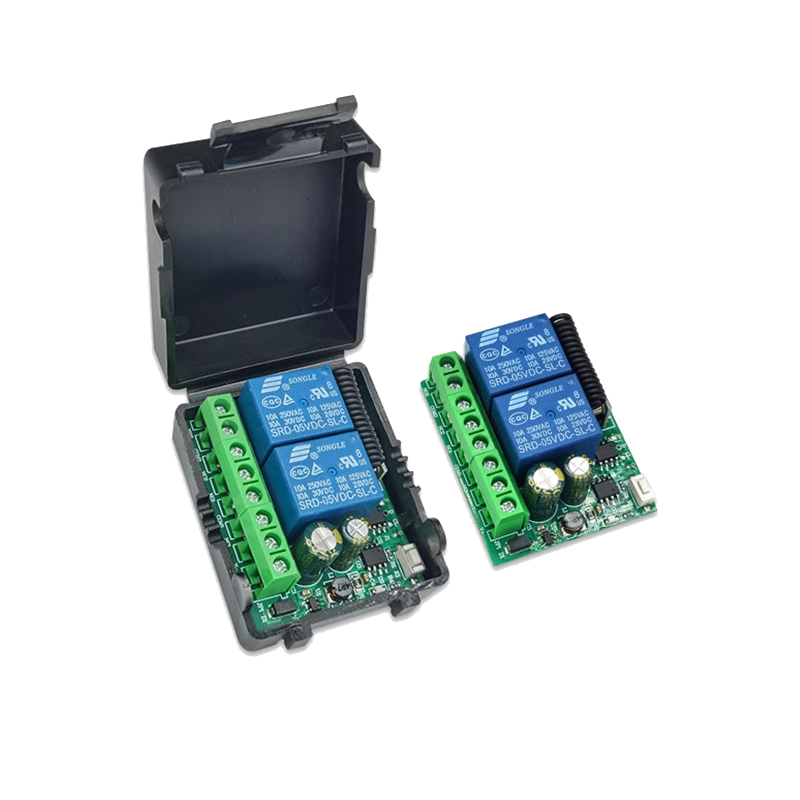 گیرنده 2 کاناله 433MHZ رادیویی 9 تا 24 ولت بدون ریموت