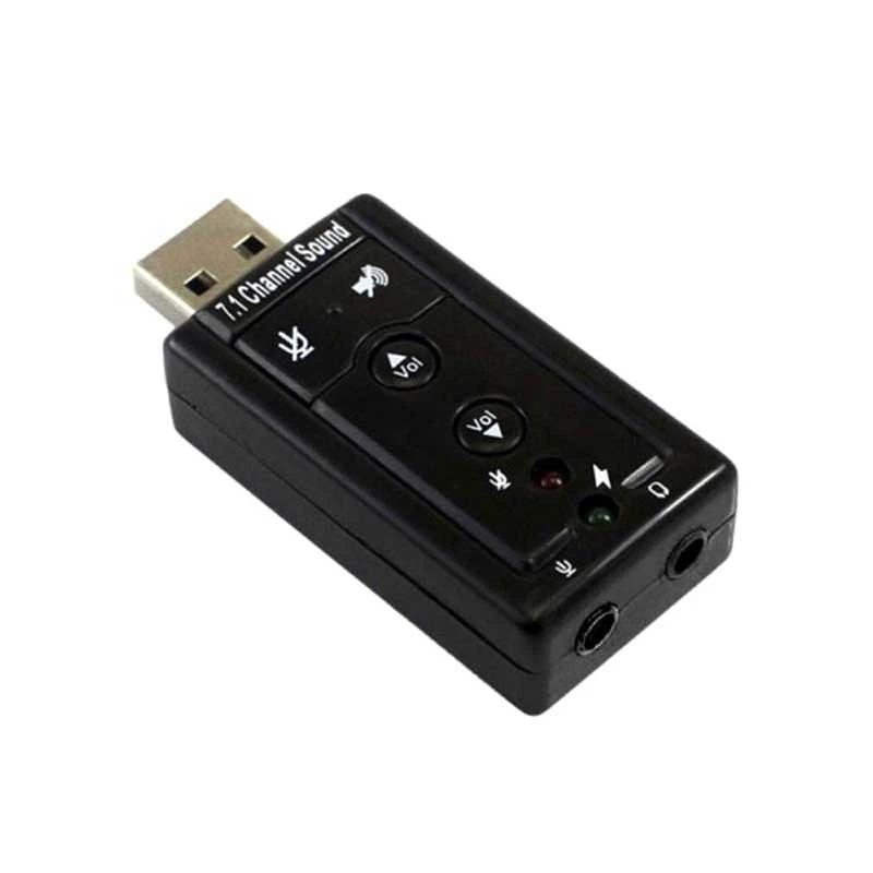 کارت صدا اکسترنال ولوم دار USB ولوم دار تک خروجی