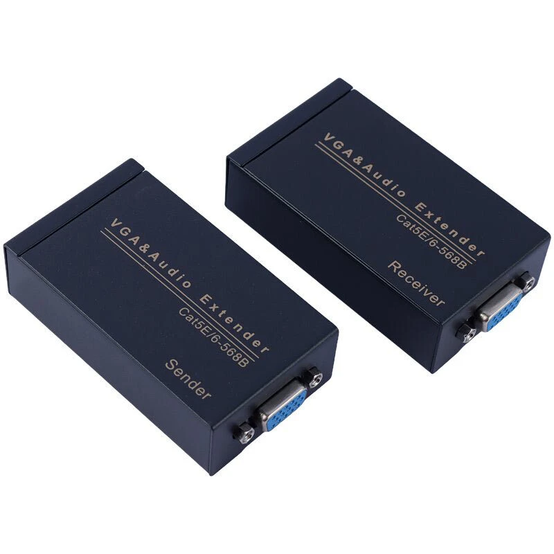 اکستندر VGA رویال Cat5E6-568B VE-100 طول 100 متر
