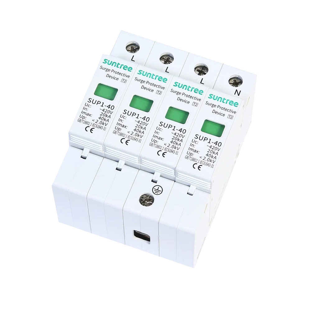 سرج ارستر Ac 420v سه فاز چهار پل برند سانتری Suntree کلاس C تایپ 2