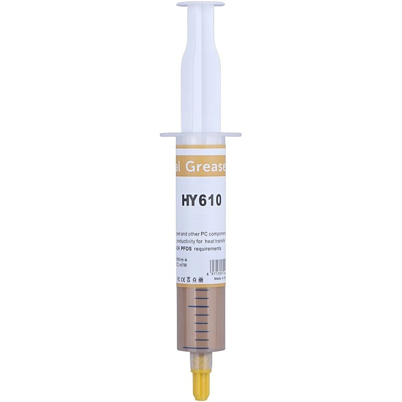 خمیر سیلیکون سرنگی D-Net HY610 Gold 25g