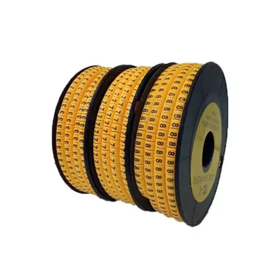 حروف و شماره سیم حلقوی مدل EC-0 عدد 6